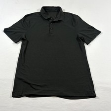 Lululemon Dark Blue Polo Shirt Mens Performance Golf Casual Short Sleeve Sz S
