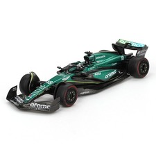 Mini GT 1/64 Aston Martin AMR24 #18 Lance Stroll 2024 F1 2Diecast #MGT01001-BL