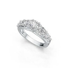 Sterling Silver Semi Mount Ring Setting Round 6x6mm RD 5x5mm RD 4x4mm RD 3x3mm