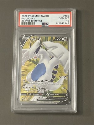 Lugia V (Full Art) 185/195 Swsh12: Sword & Shield - Silver Tempest
