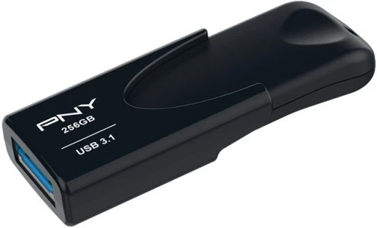PNY ATTACHE USB-Stick 3.1 256GB 4 BLACK - Bild 4 von 4