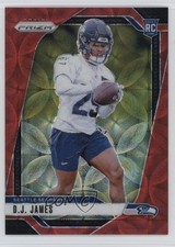 2024 Panini Prizm Rookies Choice Red Prizm 14/20 DJ James #322 11ks