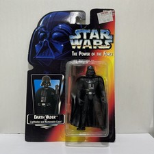 Star Wars The Power of the Force Darth Vader Removable Cape Action Figure KG