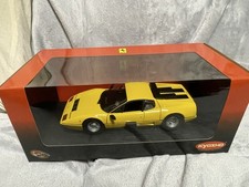 Kyosho 1/18 Ferrari 512BBi Yellow Diecast Model Car Used 08172Y