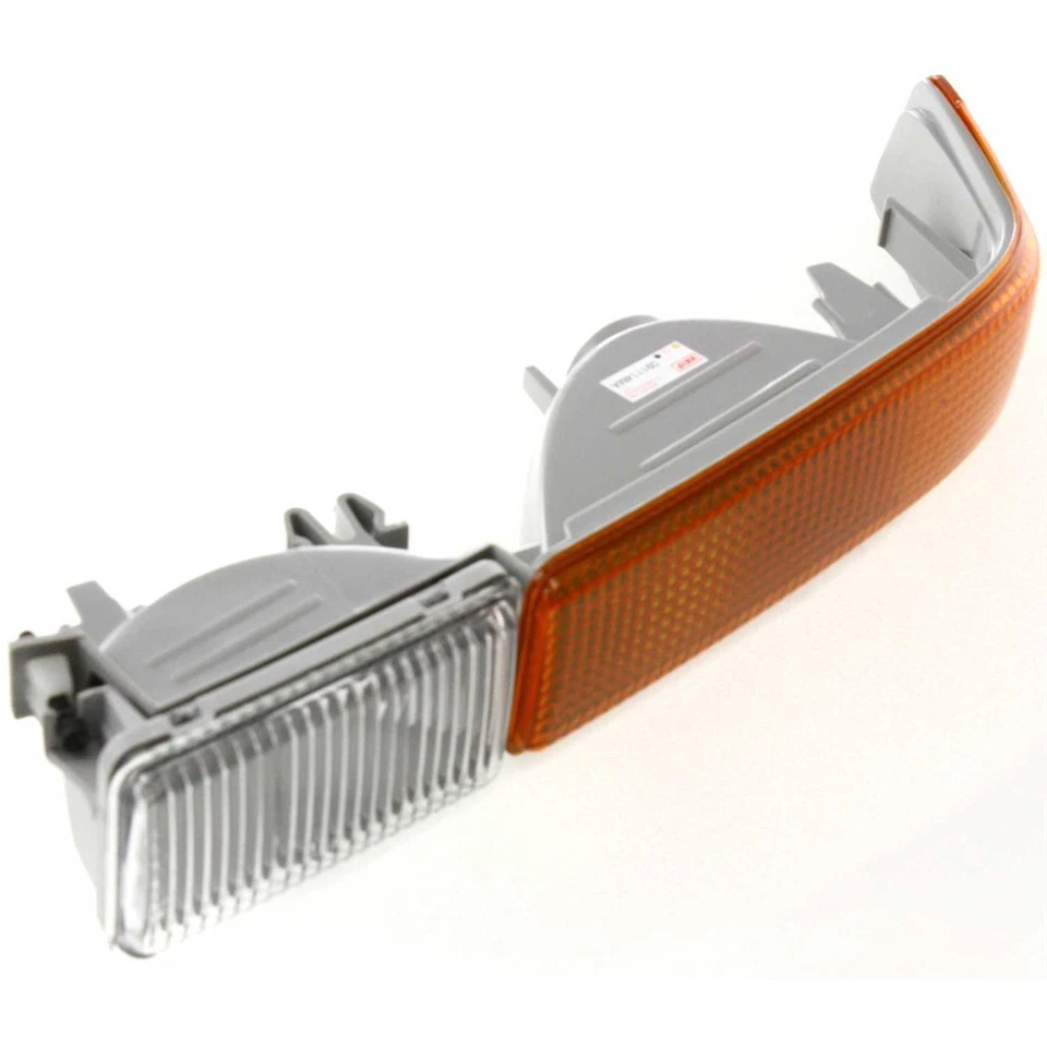 Luz de señal de giro para Chevrolet S10 98-2004 lente de plástico lado del conductor con faro antiniebla Foto 3 de 4
