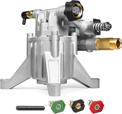 #ad 7 8quot; Shaft Vertical Pressure Washer Pump Rear Inlet Outlet Max 3100 PSI @ 2.5 $111.20