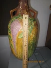 WISTERIA 15 INCH FLOOR VASE WITH SILVER FACTORY STICKER #641-15