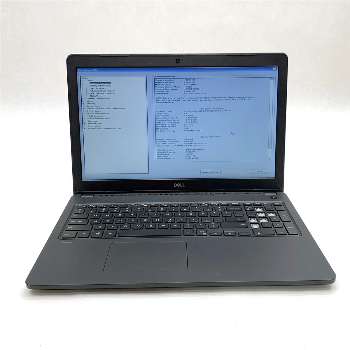 Dell Latitude 3580 PC Laptops & Netbooks for Sale | Shop New