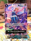 One Piece Mr.2.Bon.Kurei(Bentham) OP14-091 Alt Art