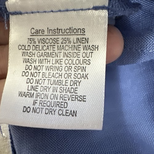 Free People Cecilia Damen-Overall blau Größe M bestickt neu mit Etikett Einzelhandel 138 $ - Bild 10 von 10