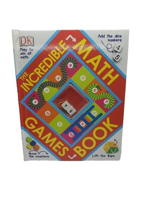 The Incredible Math Games Book  DK, Hardcover Learning Game