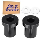 Solid Billet Handlebar Riser Bushings for Harley Touring/Street Black