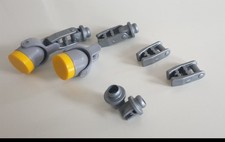 Playmobil CLIP, HALTER für Lampen, Scheinwerfer 8Teile (für Boot, Tauchboot)