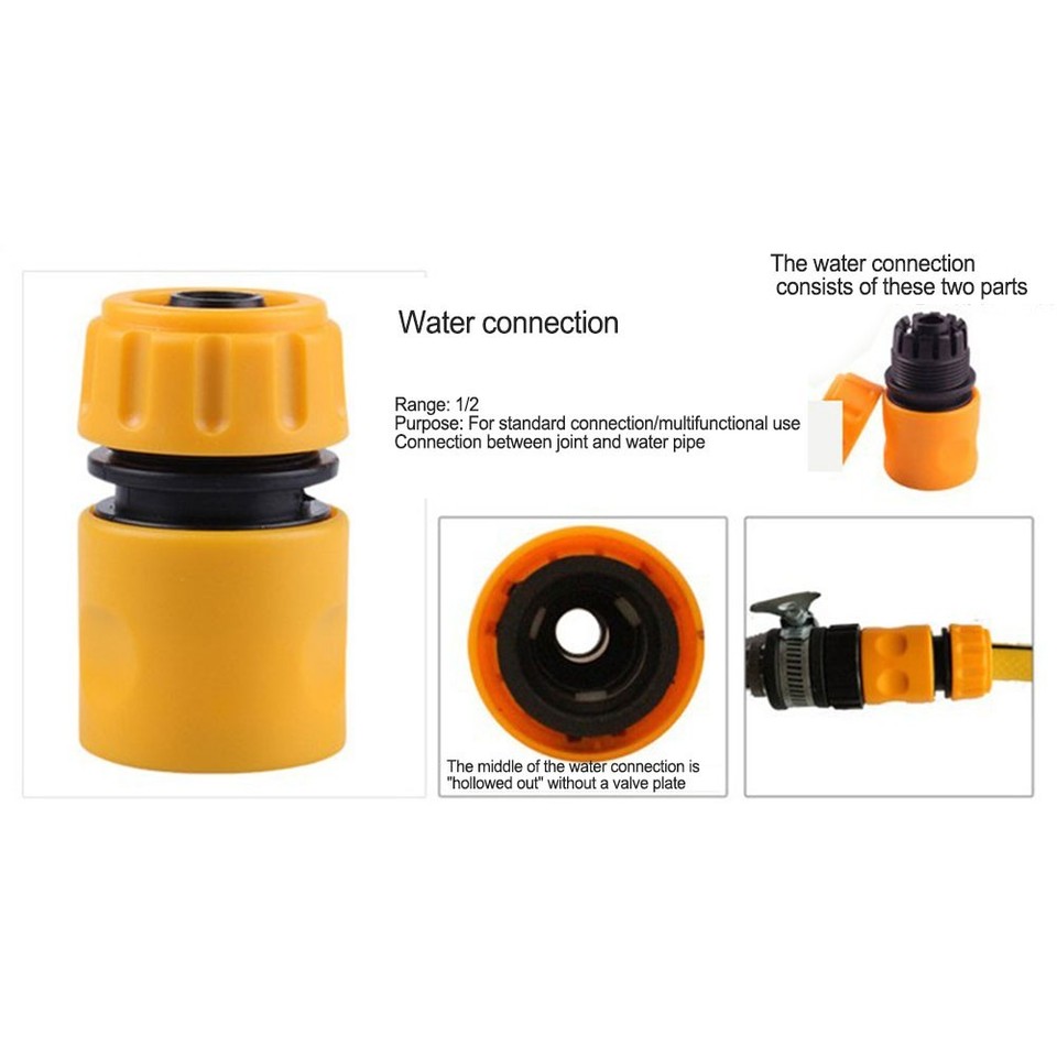 Connection Nozzle Flexible Nozzle Hose Connection Black Resistant High Pressure | eBay ...