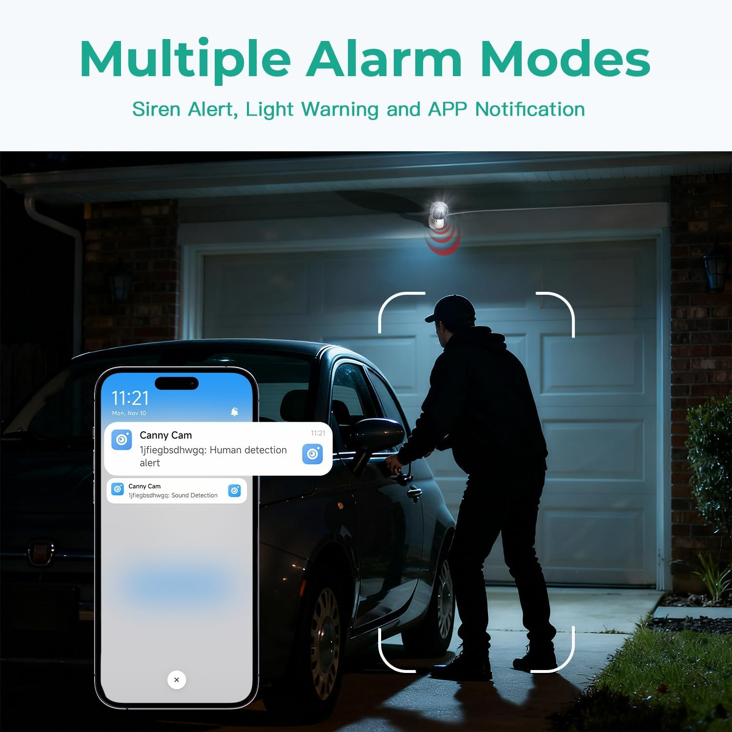 4MP Cameras for Home Security with Audio and Video 2.4g/5g Cameras for House