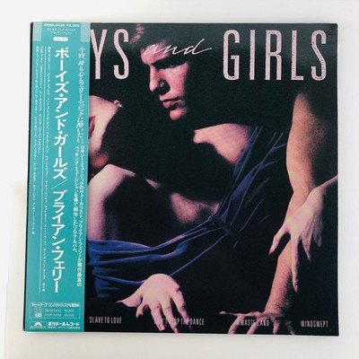 Bryan Ferry Boys And Girls 28MM-0430 Vinyl LP Japan Pressing 1985 Obi Insert