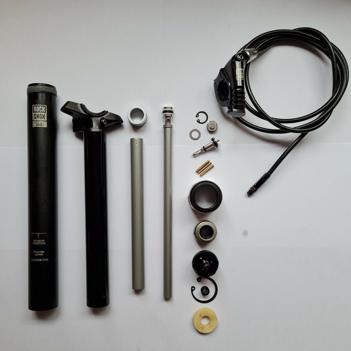 Rock Shox Reverb Service RockShox Reverb Dropper Post Rebuild Service - Stealth / External + New Hose Kit | eBay