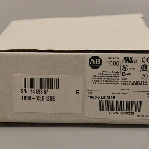 1606-XLE120E Allen Bradley 1606XLE120E DC Power Supply FREE SHIP