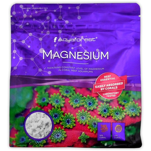 AQUAFOREST MAGNESIUM 750g MAINTAINS Mg LEVEL CORAL REEF MARINE AQUARIUM