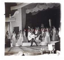 FRANCE Spectacle Cabaret PARIS c1930 Photo sur film Stereo Vintage V31L7n10