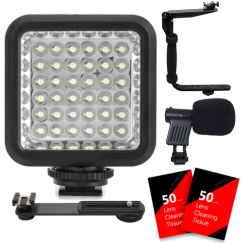 Lumière DEL numérique photo et vidéo Vidpro LED-36X avec accessoires - Photo 1 sur 5