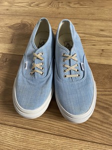 light blue vans size 6