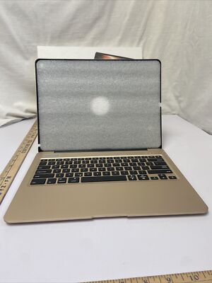F07 Wireless Keyboard Case for IPad Pro- Rose Gold Color 