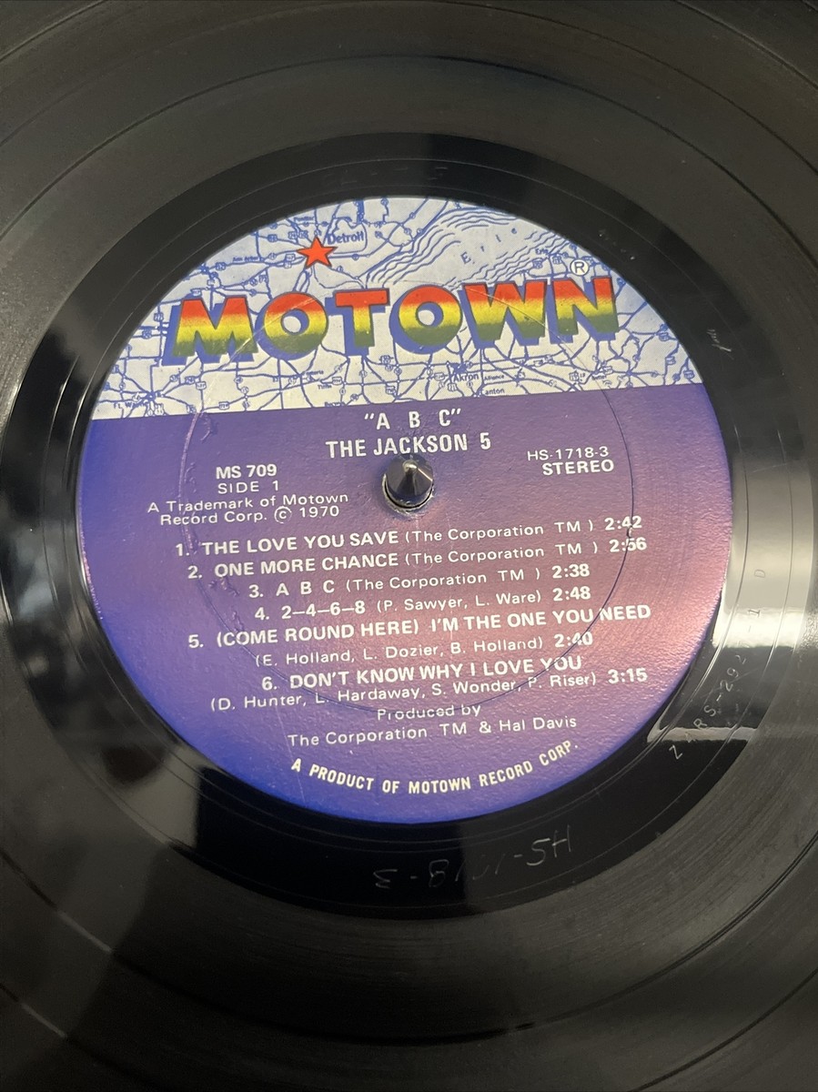 The Jackson 5 – ABC Motown – MS709 Jackson 5 ABC LP 1970 Vinyl Record Motown MS 709 Michael Jackson