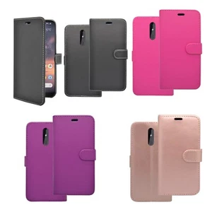 Pour Nokia 3.2 Case Wallet Flip PU Couverture de téléphone en cuir de la poche de la carte de support