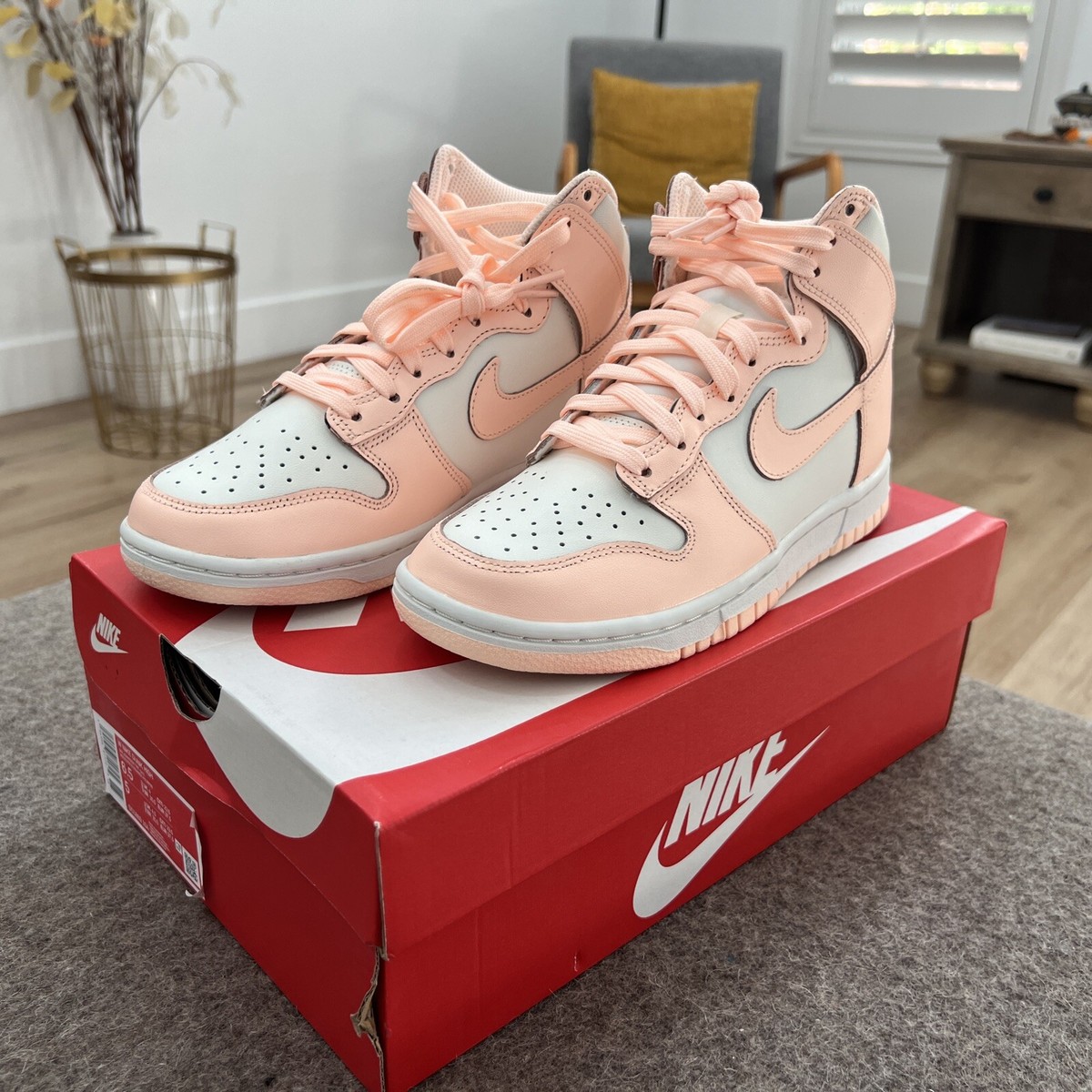 dunk high sail crimson