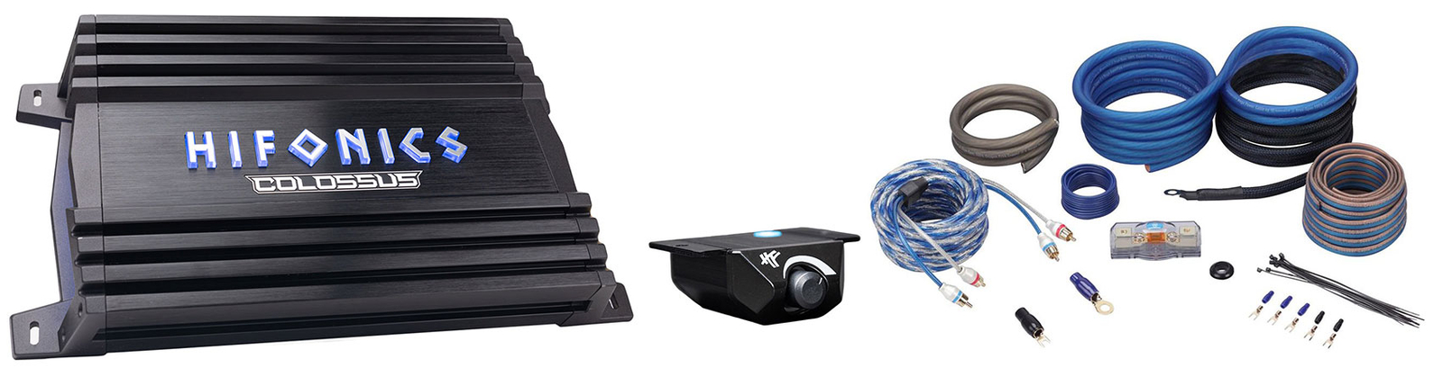Автомобильный аудиоусилитель Hifonics HCC-15001D мощностью 1500 Вт COLOSSUS Mono комплект усилителей OFC