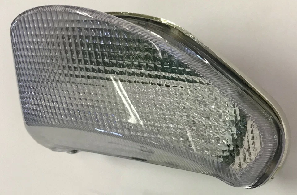 Luz trasera integrada LED transparente ZX12 ZX12R 2000-2005 luz de señal trasera freno trasero Foto 2 de 4