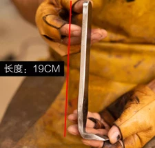 Leather Craft Shoe Sole Edge Hit Beating Flatten Hammer Anvil Base Tool