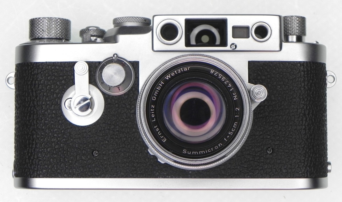 Leica IIIG with 5cm f2 Coll. Summicron #849978 Leica IIIG with 5cm f2 Coll. Summicron #849978