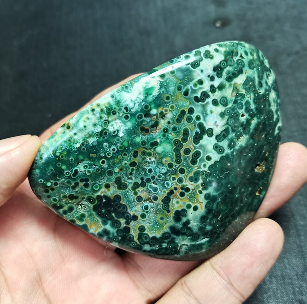 TOP 142 g NATURAL Polishing OCEAN JASPER SPECIMEN HEALING GG202 | eBay