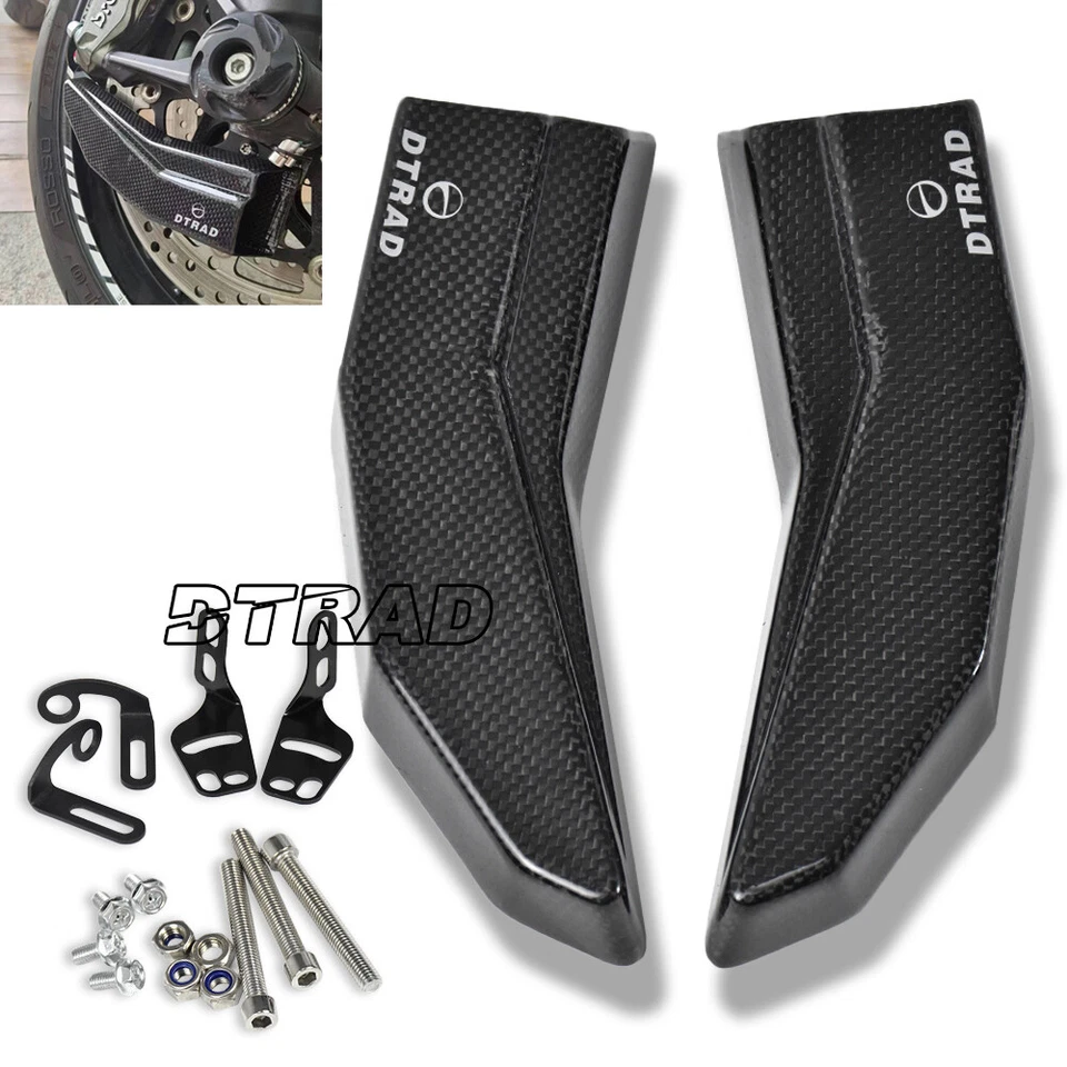 Carbon Fiber Brake Duct Air Cooling For Ducati Scrambler 1100 SPORT 2018-2021 Foto 2 de 2