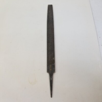 Vintage Nicholson Flat Mill Bastard File 10  Total Length  USA