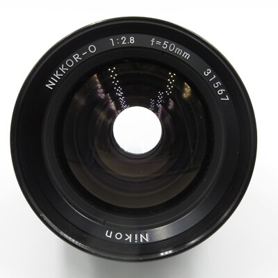 ZENZA BRONICA NIKKOR-O 50mm f2.8 ブロニカ Nikon Nikkor-O 50mm f2.8 Lens for Zenza Bronica S/S2 with