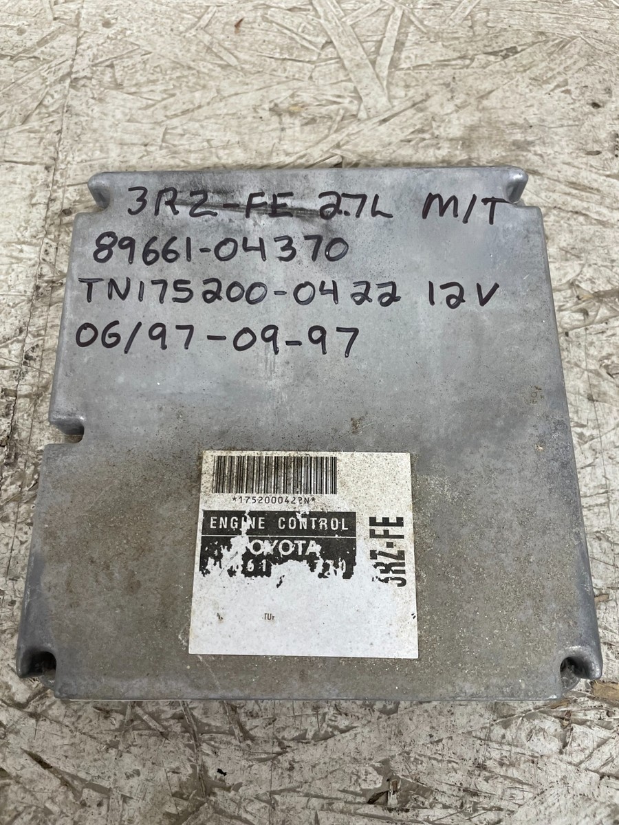 ojuページ 1998 TOYOTA TACOMA 2.7L 3RZ-FE M/T 4WD 4X4 ENGINE COMPUTER ECU