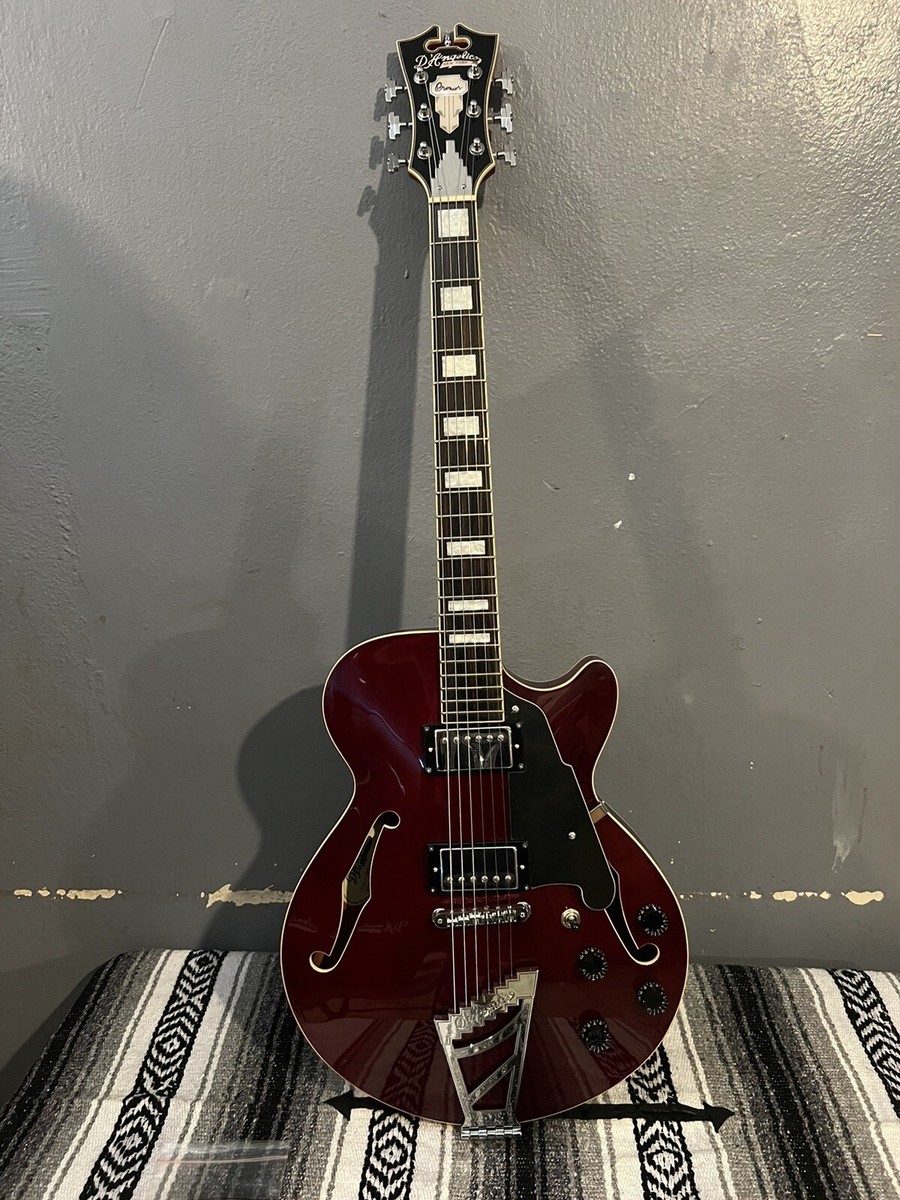 NEW D'Angelico Premier SS w/ Stairstep Tailpiece Color Wine NEW D'Angelico Premier SS w/ Stairstep Tailpiece Color Wine