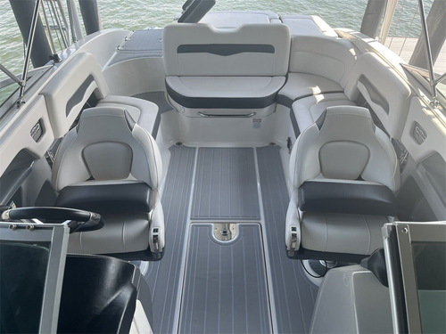 2014 Chaparral 246 SSI Swim Platform Cockpit Boat EVA Foam Teak Decking Flooring - Foto 5 di 24