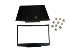 G3 15 3590 0747KP For Dell Blue logo Bezel LCD Rear Cover Screws Hinges Black