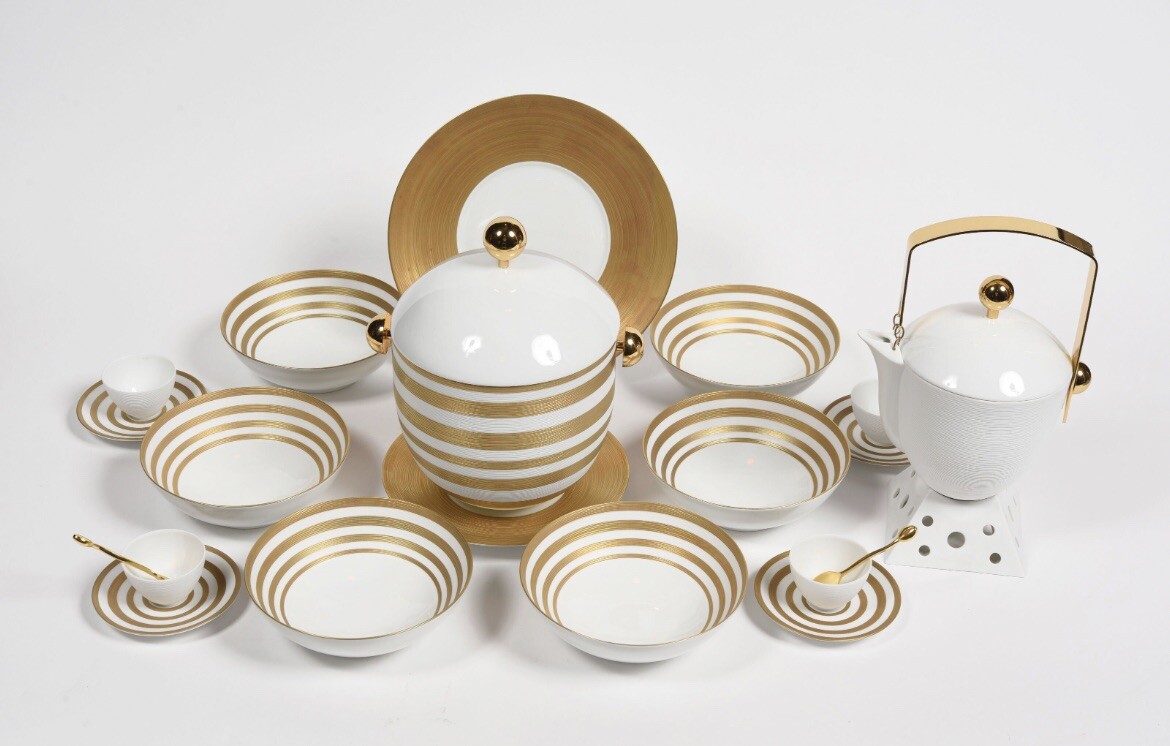 assiette porcelaine de limoges Jean-Louis coquet