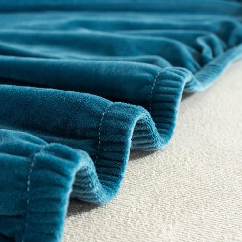 1/2/3/4 Sitzer Stretch Samt Sofabezug Sofa Überzug Ecksofa Abdeckung Sofahusse - Bild 23 von 87