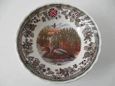 Queen's  Mallard Ducks Oatmeal  Cereal Bowls Set of 3 NEW