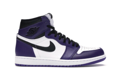 NEW DS Nike  Air Jordan 1 Retro High Court Purple Size 8.5 Jumpman