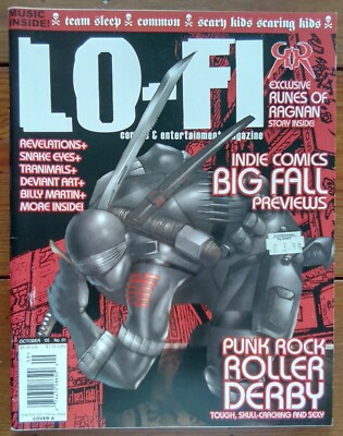 LO-FI 1, COMICS & ENTERTAINMENT MAGAZINE, URBAN ROBOT PUBLICATIONS, 2005, VF-