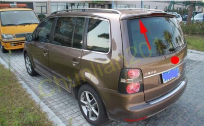 Factory Style Spoiler Wing Fit 2007-2010 VW Volkswagen TOURAN abs