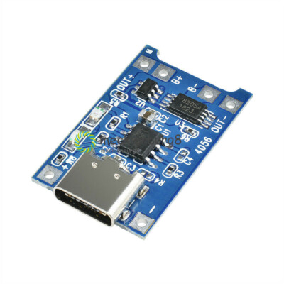20PCS 5V 18650 TP4056 Lithium Battery Charging Board Charger Module Type-C USB