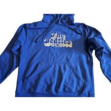The Beatles Hoodie Blue With Defect NWOT size Small